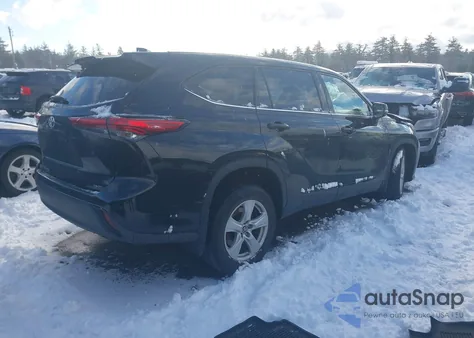 2021 Toyota Highlander L from USA, damaged, VIN 5TDCZRBH7MS133481